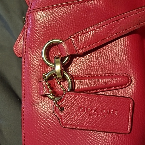 Coach Leather Purse Pink - Picture 3 of 7